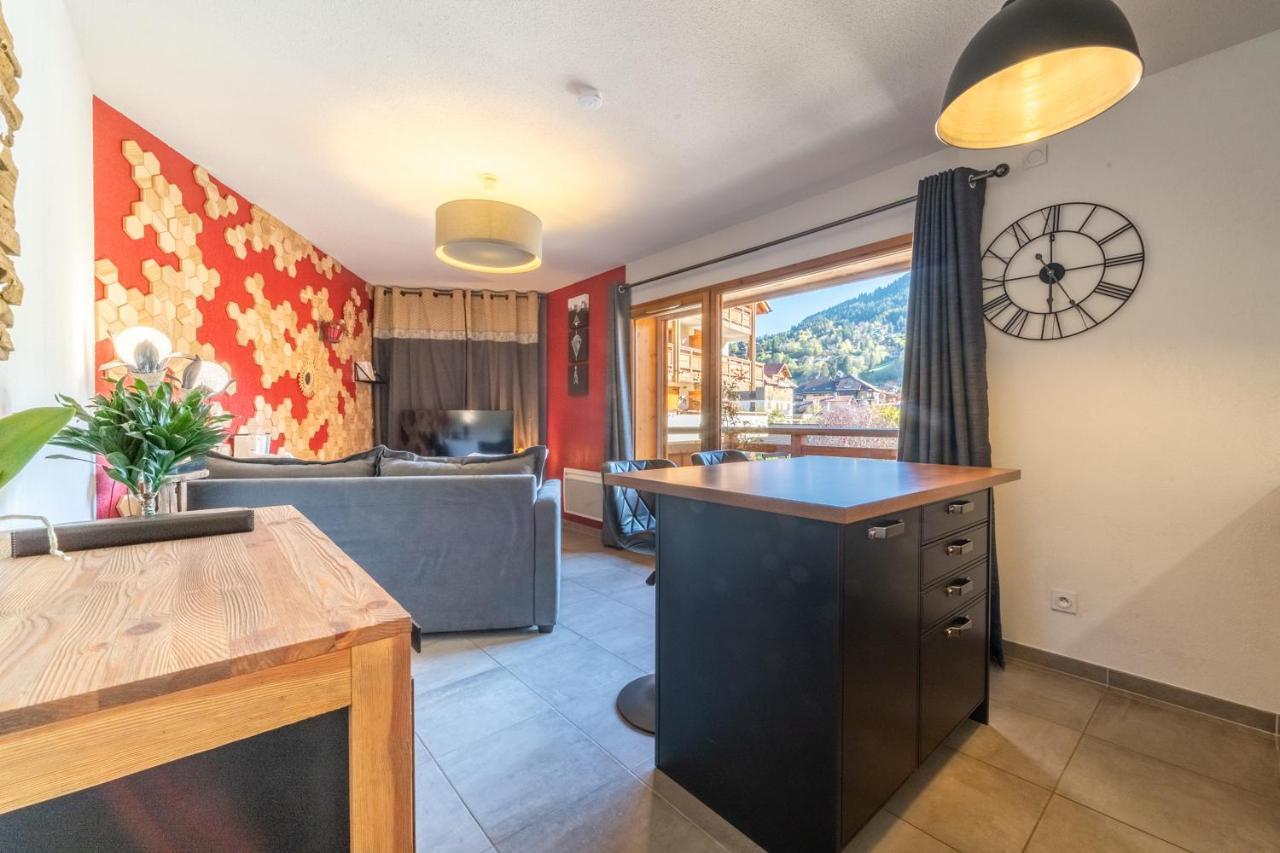 Studio Au Coeur Du Village Saint-Jean-de-Sixt Exteriör bild