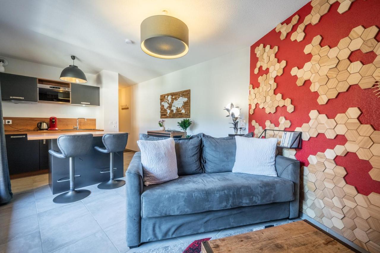 Studio Au Coeur Du Village Saint-Jean-de-Sixt Exteriör bild