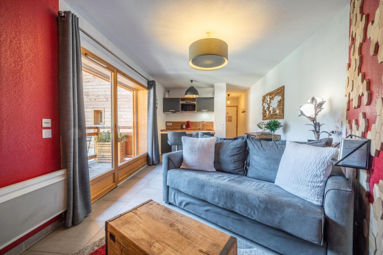 Studio Au Coeur Du Village Saint-Jean-de-Sixt Exteriör bild
